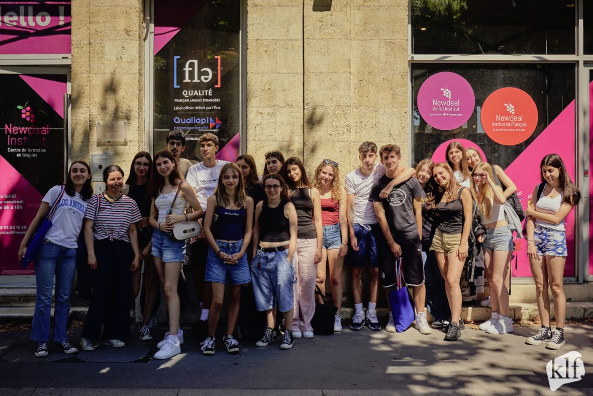 Newdeal Institut Bordeaux (KLF) - Sprachschüler Gruppe
